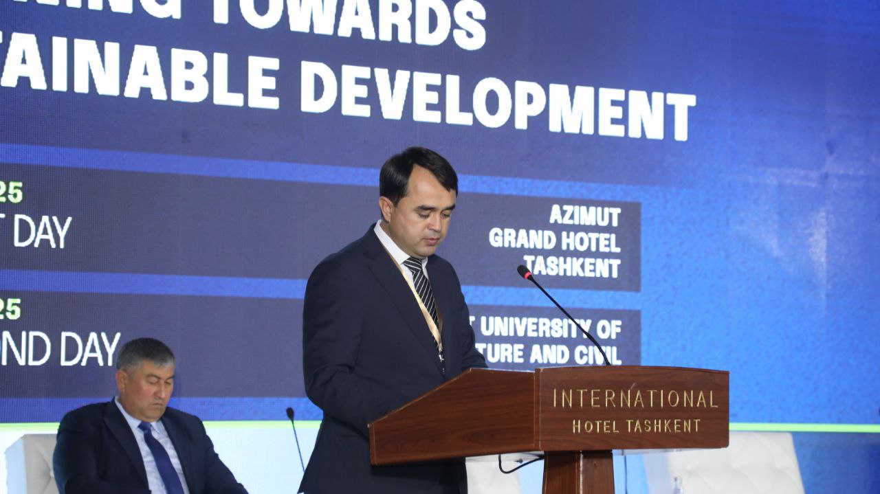 Toshkent arxitektura-qurilish universitetida xalqaro ilmiy-amaliy konferensiya bo'lib o'tmoqda